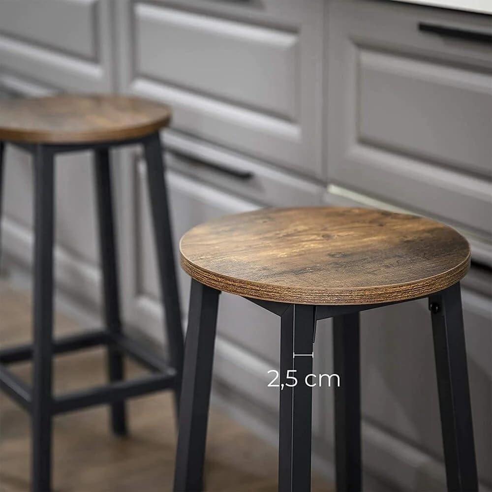 Barkrukken Set van 2 of 4 - Barstoelen - Vintage - De Vries Meubels