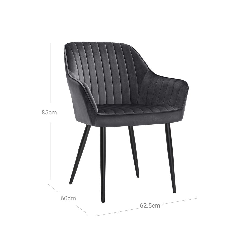 Luxe eetkamerstoelen met armleuning - De Vries Meubels