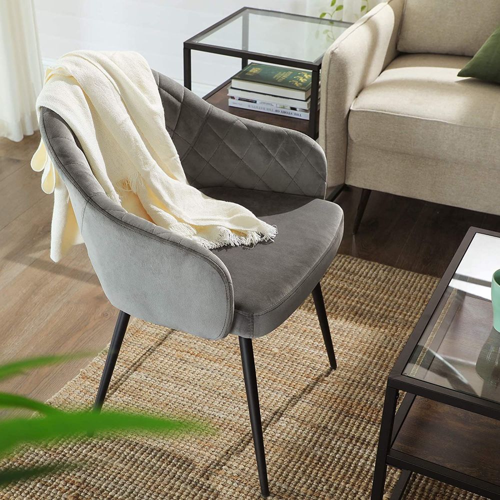 Moderne eetkamerstoel met armleuning - Elegant design - De Vries Meubels